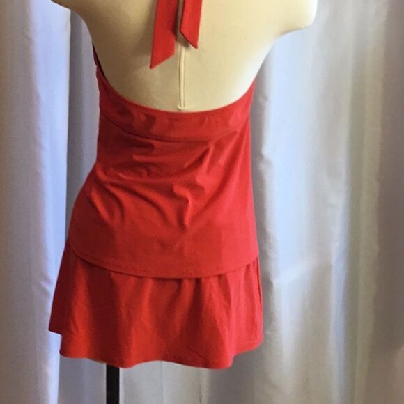 LANDS’ END swim suit with skirt type bottom - Picture 9 of 12
